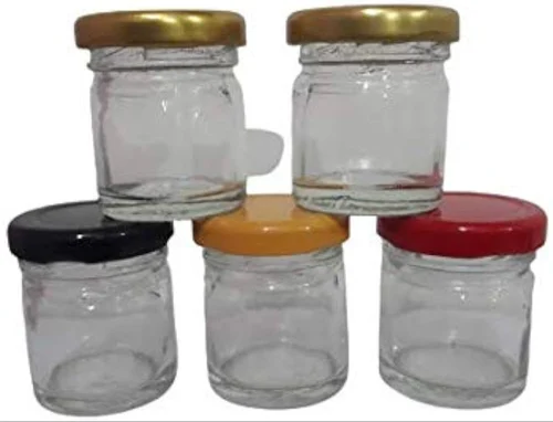 Round Glass Jar