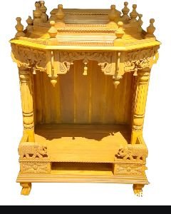 teak wood temple