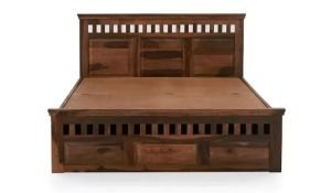 King Size Wooden Bed