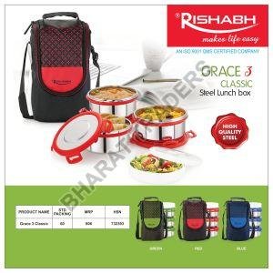 Grace 3 Classic Steel Lunch Box