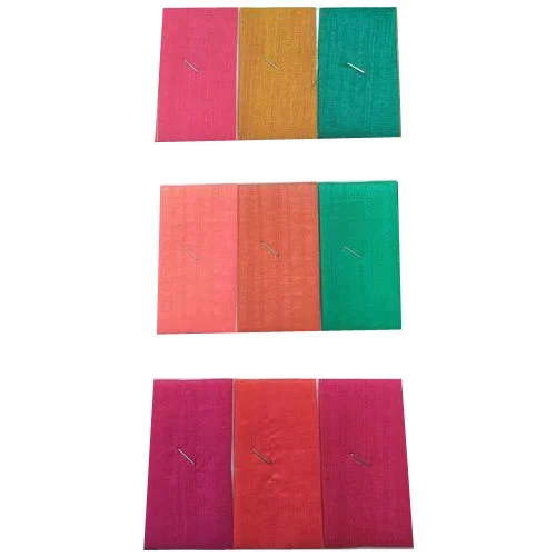 Dyeable pure raw silk fabric