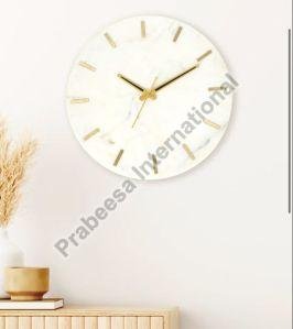 Marble Wall Clock