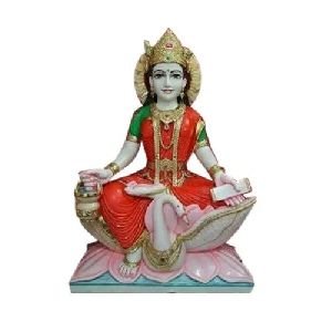 Gayatri Mata Marble Statue