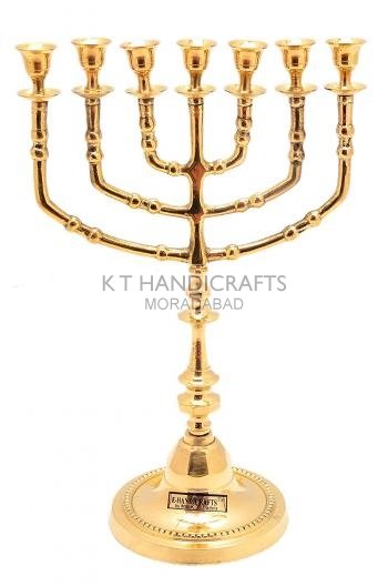Pure Brass 7 Step Candle Holder