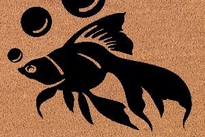 Fish Coir Doormat