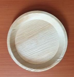 12 Inch Round Areca Leaf Plate