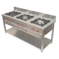 Three Burner Cooking Range