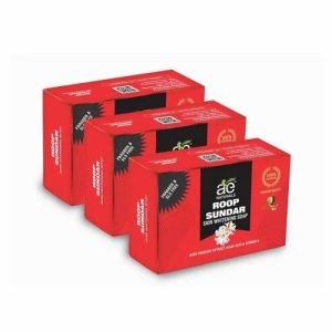 AE Naturals Roop Sundar Skin Whitening Soap with Paarijat