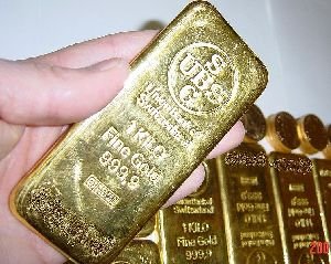 99.999 Golden Gold Bars Bullion, Weight: 1kg