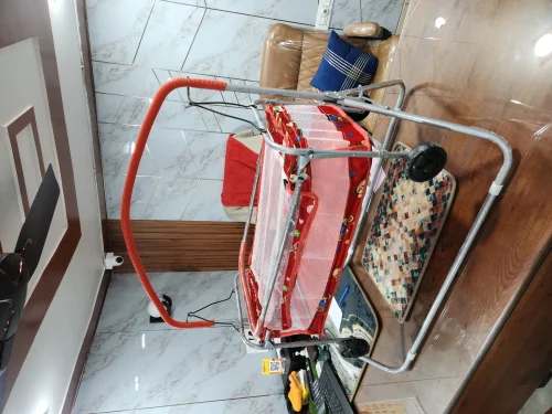 Red Baby Swing Jhula