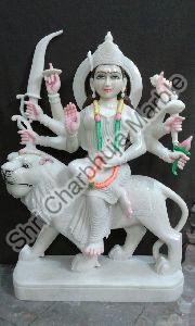 Marble Durga Statue