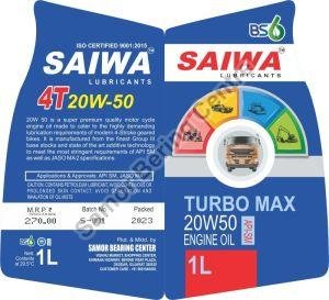 1 Liter Turbo Max 20 W 50 Engine Oil