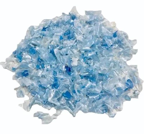 Blue PET Bottle Flake