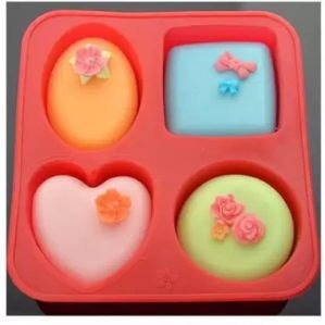 4 Shape Silicone Mould