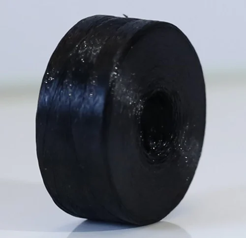 DORA Plain 75/2 Denier FDY Yarn Black White Chiku Bobbin coreless, For Textile