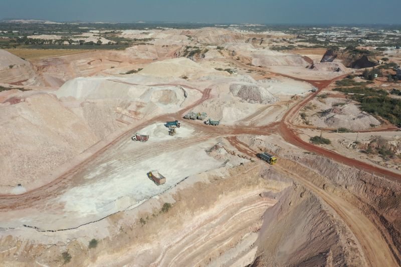 Crude China Clay