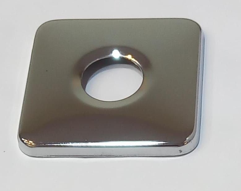 Brass Square Flange