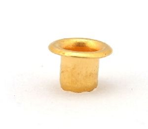 200 Cut 5.5mm Ht Brass Plain Eyelets