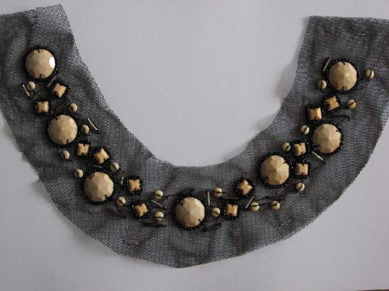 Embroidered Neck