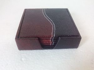 Leather Coaster Holders