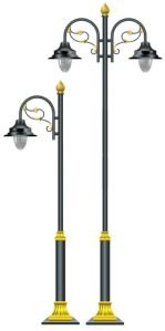 Decorative Poles & Light