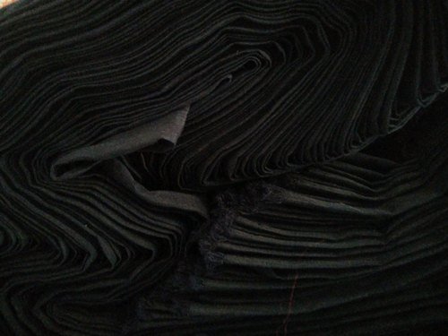 Black Banglori Silk Fabric