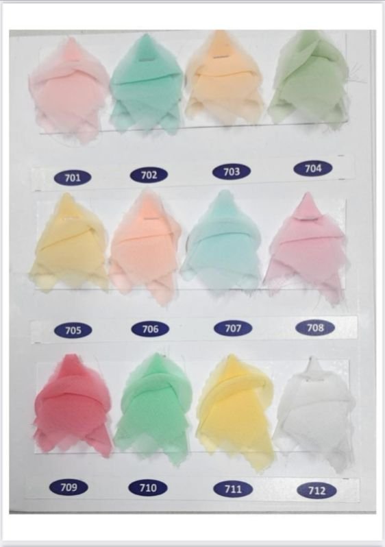 Georgette Dyed Fabric