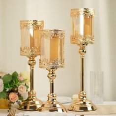 CANDLE STAND AND HOLDERS