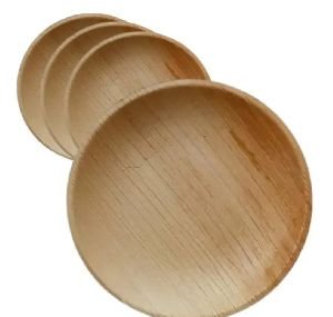Areca Leaf Round Plate