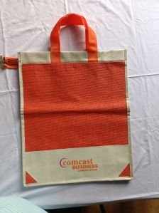Printed Promotional Jute Canvas Bag
