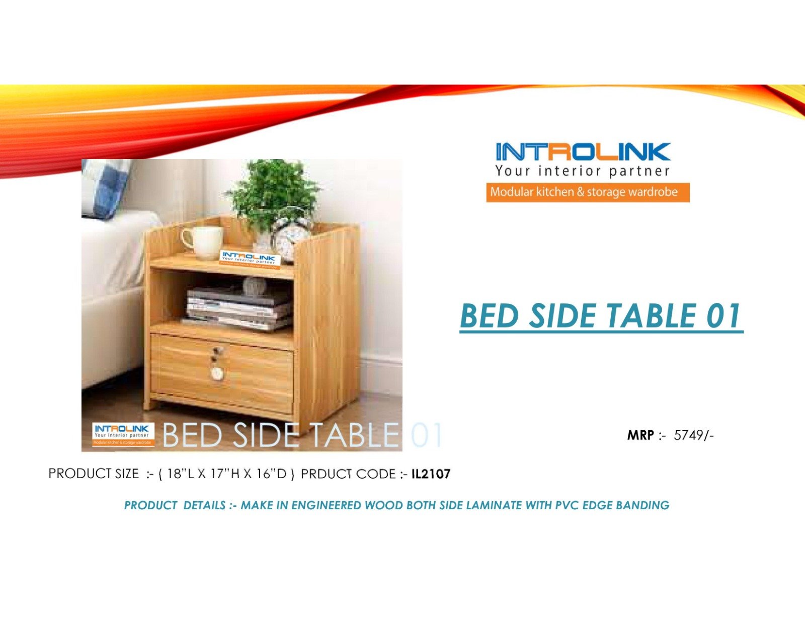 Bed side table