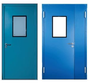 clean room door