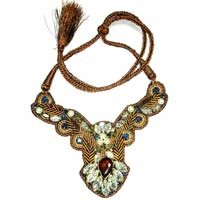 Embroidered Necklace