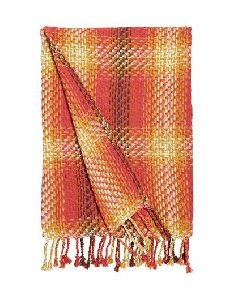 Woven Check Throw Blanket