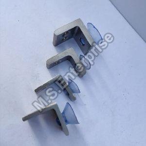 L Shape Stainless Steel Shelf Button