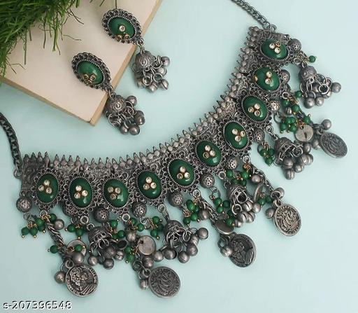 Metal Beaded necklace