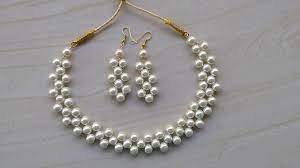 Pearl Beaded Necklace, Occasion : Party wear