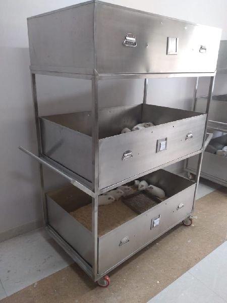 Guinea Pig Pans and Trolley