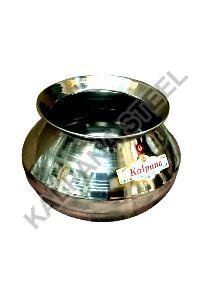 Stainless Steel Kolkata Handi