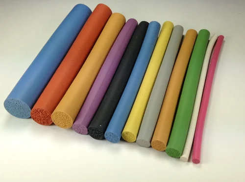 Silicon Sponge Cord, For Industrial, Thickness: 4 mm