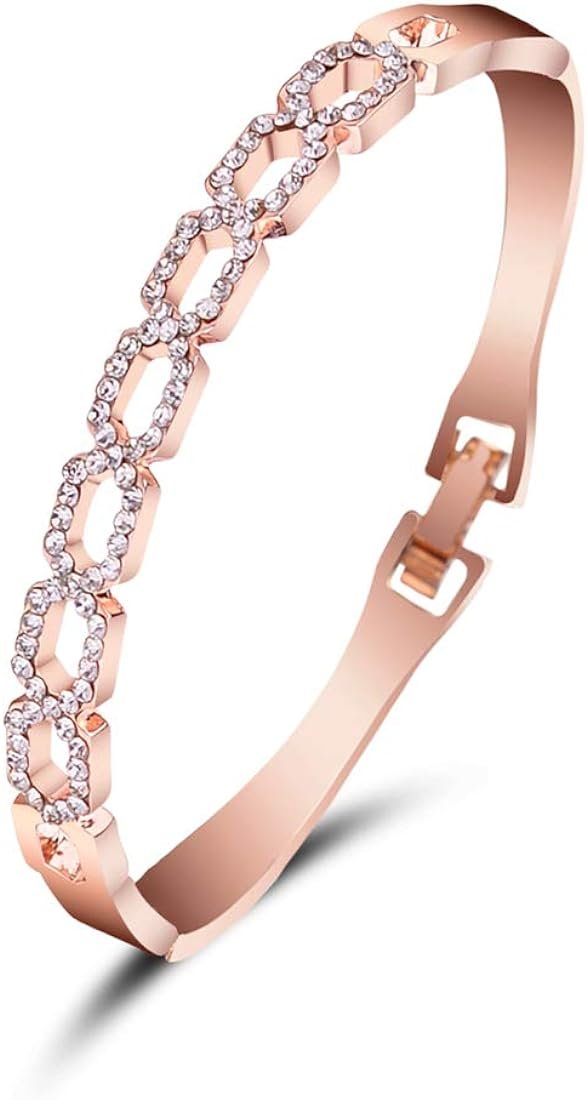 crystal bangle bracelet