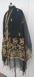 Embroidered Georgette Dupatta