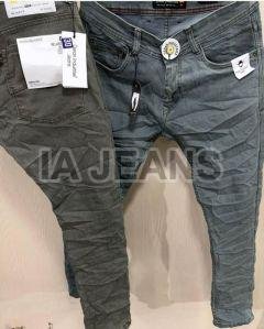 Mens Grey Jeans