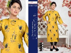 Ladies Yellow Kurti