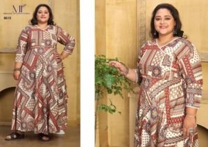 Premium Rayon Jumbo Long Kurti