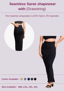 Ladies Drawstring Saree Shapewear