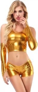 Golden Lingerie Set