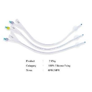 2 Way Silicone Foley Catheter