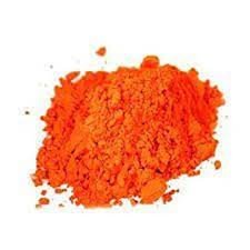 orange kumkum powder