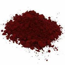 maroon kumkum powder